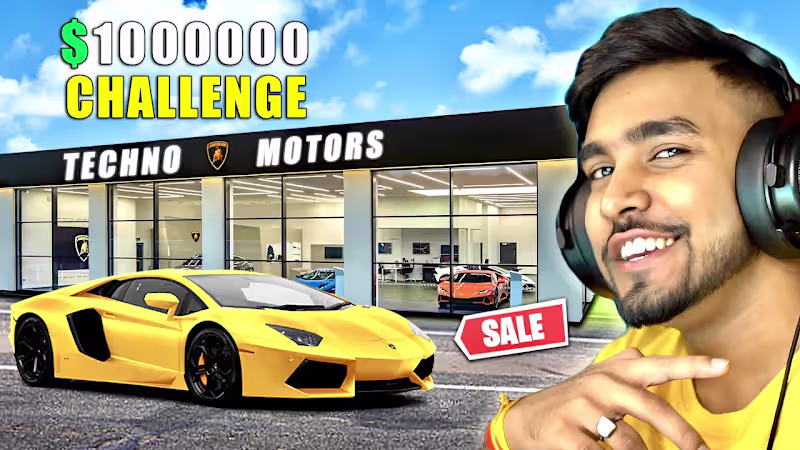 Cover image for CAN I EARN $1,000,000 FROM MY CAR SHOWROOM - YouTube