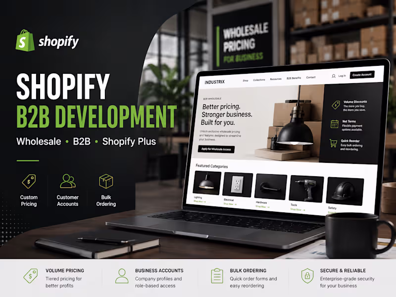 Cover image for Shopify B2B Development
