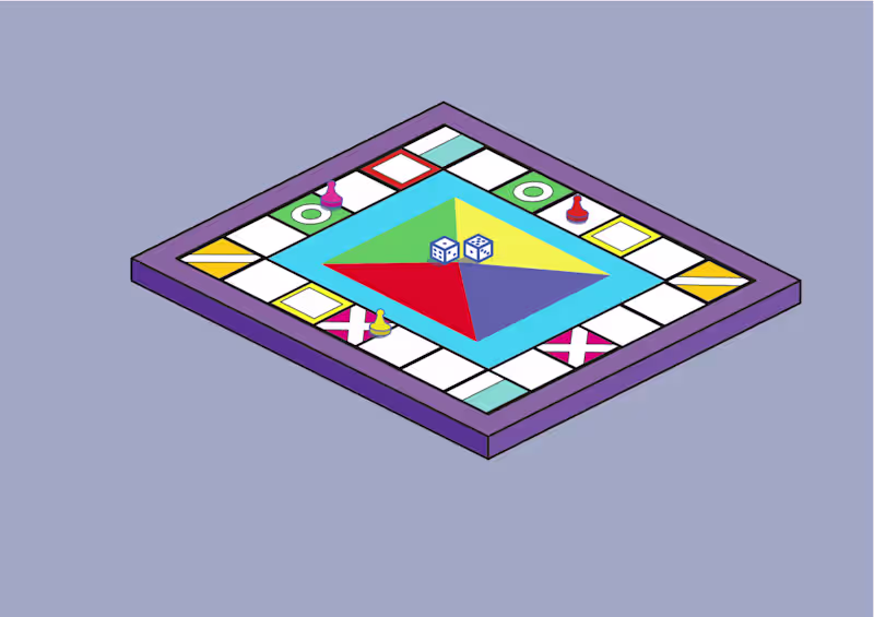 Cover image for ISOMETRIC ILLUSTRATIONS OF BOARD GAME, CASTLE AND BATHROOM