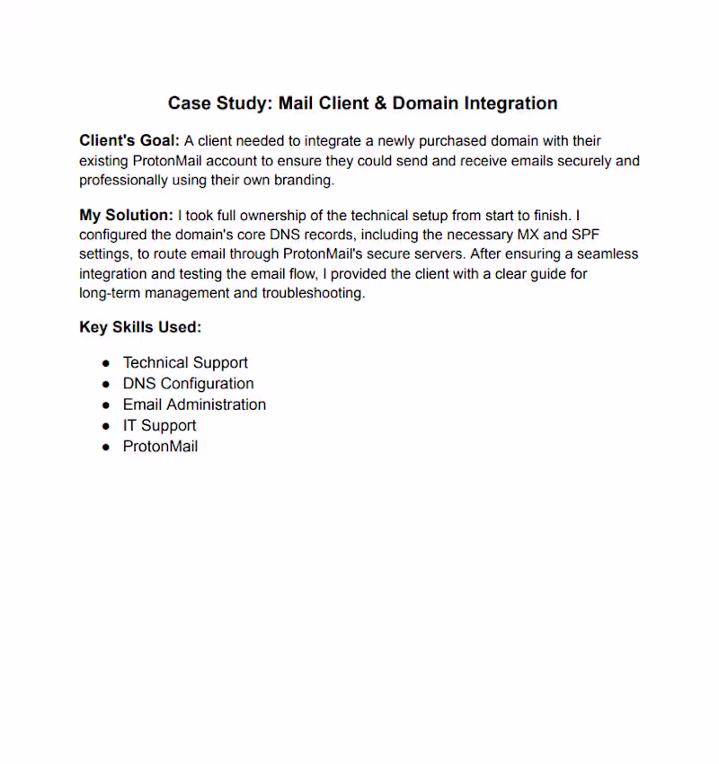 Cover image for I was hired to integrate