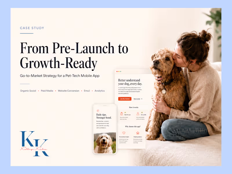 Cover image for Go-to-Market Strategy & Growth Roadmap for a Pet-Tech Mobile App