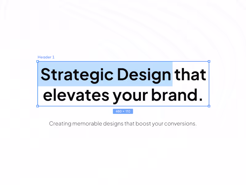 Cover image for Web Design + Framer Development