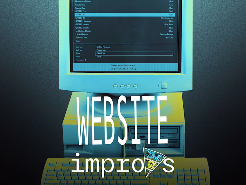 Cover image for Website - Design, Development and Maintenance 