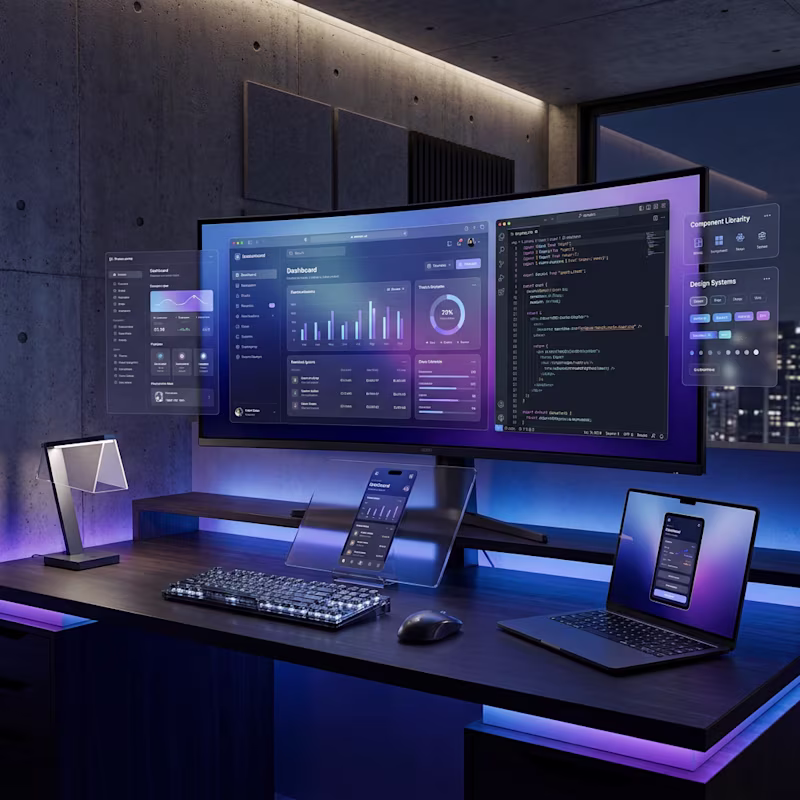Cover image for React.js UI Development - Clean, Responsive Interfaces