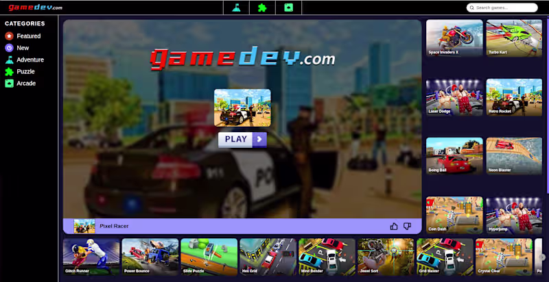 Cover image for Built a High-Performance Gaming Website