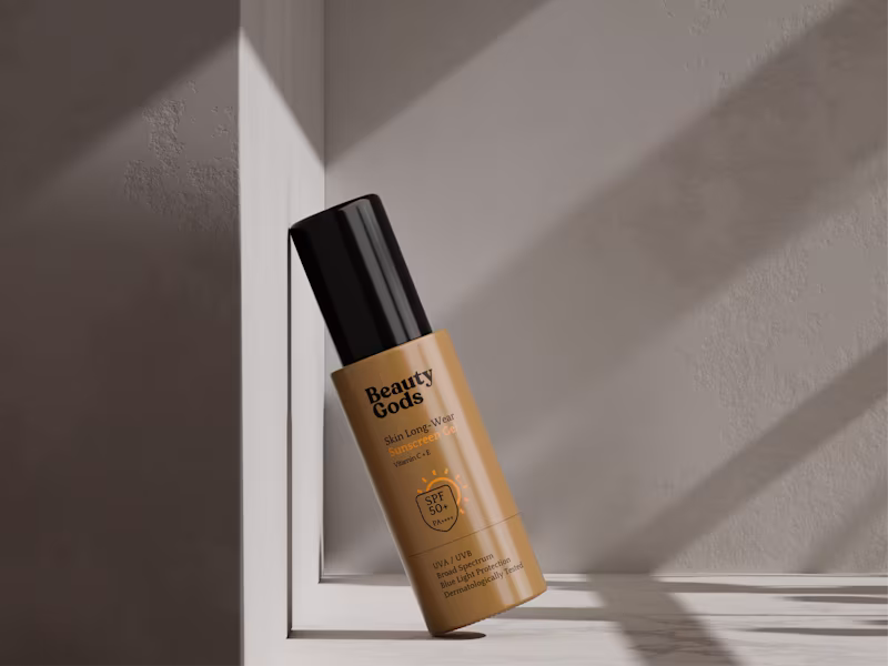 Cover image for This is a 3D-crafted sunscreen