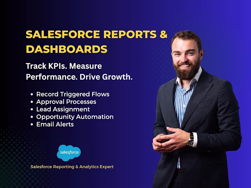Cover image for Salesforce Reports & Dashboards