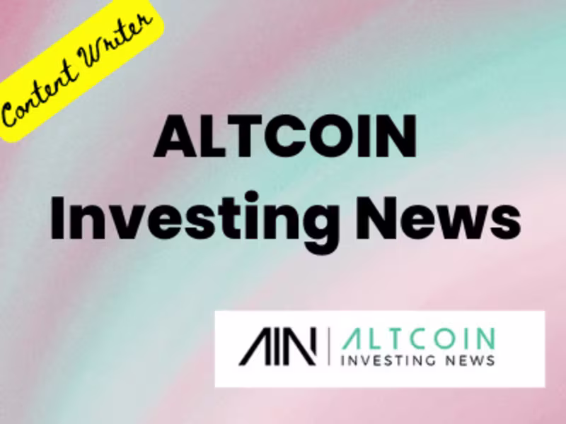 Cover image for Content Writer: Altcoin Investing Daily ⚡