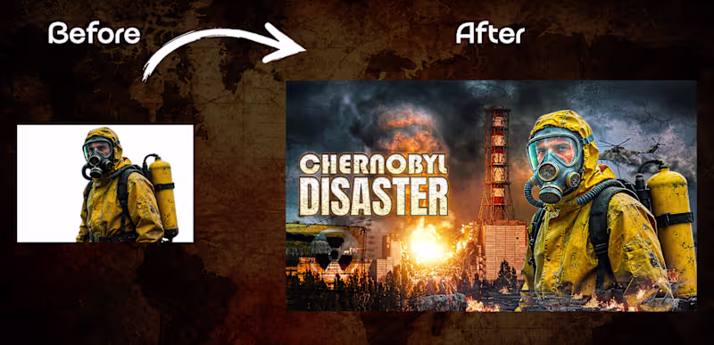 Cover image for Chernobyl Disaster — Before & After Design
