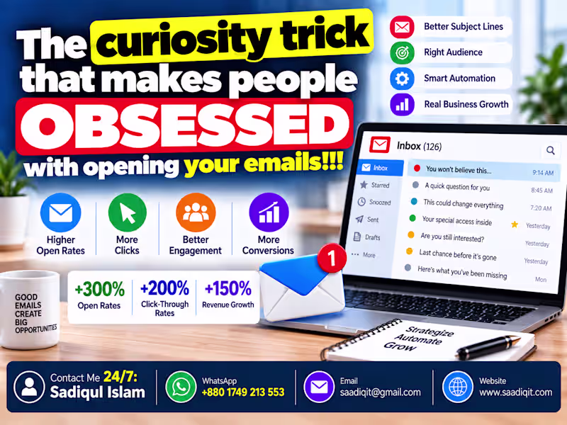 Cover image for 🔥 THE CURIOSITY TRICK THAT