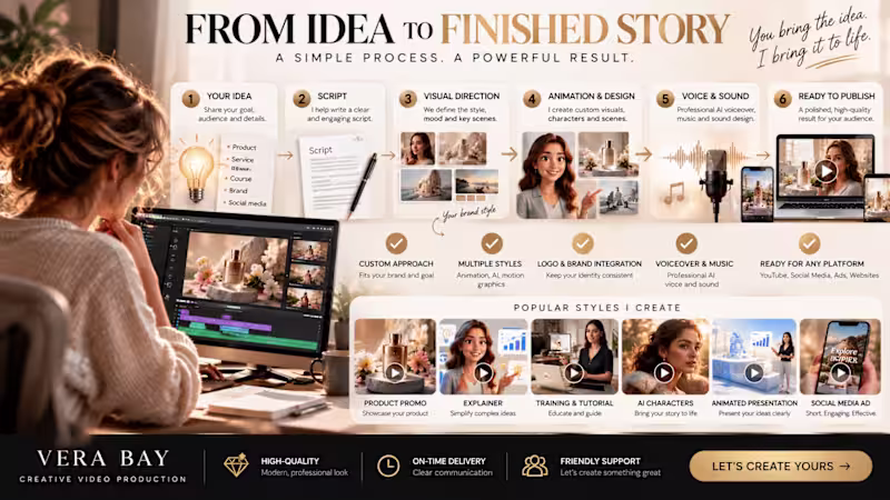 Cover image for Explainer, Training & Tutorial Video Production