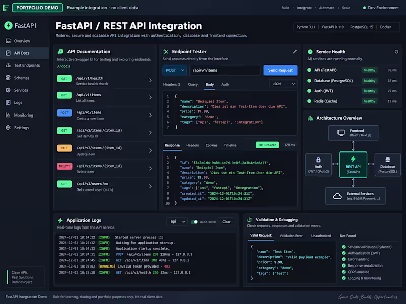 Cover image for Production API Integration