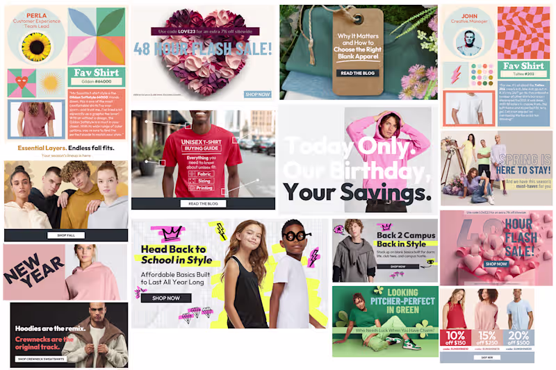 Cover image for Various Ecommerce Paid Social/Emails