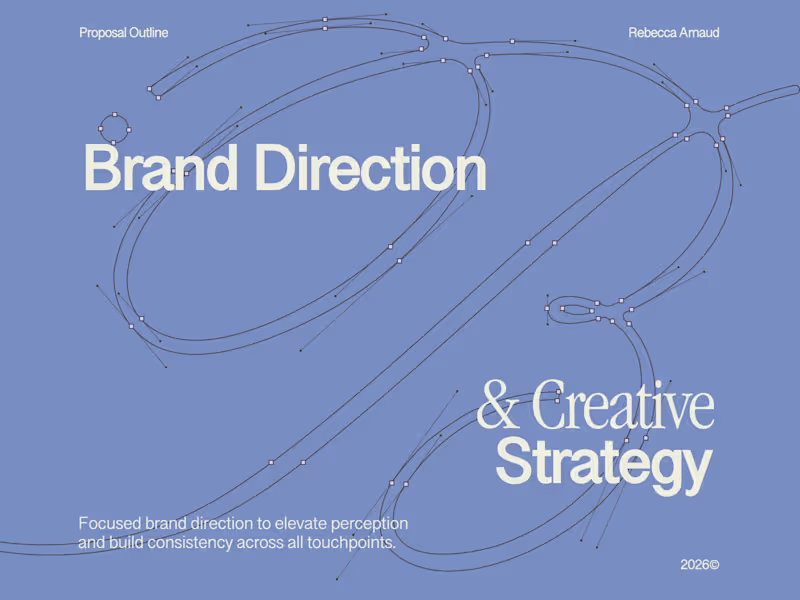 Cover image for Brand Direction & Creative Strategy