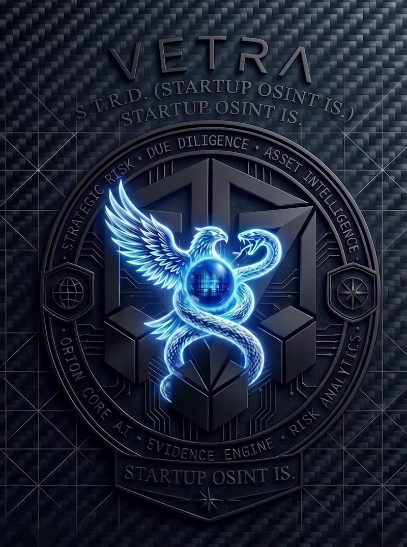 Cover image for **VETRA STRD | Strategic Intelligence & Due Diligence**