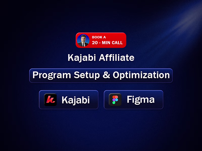 Cover image for Full-Service Kajabi Affiliate Program Management