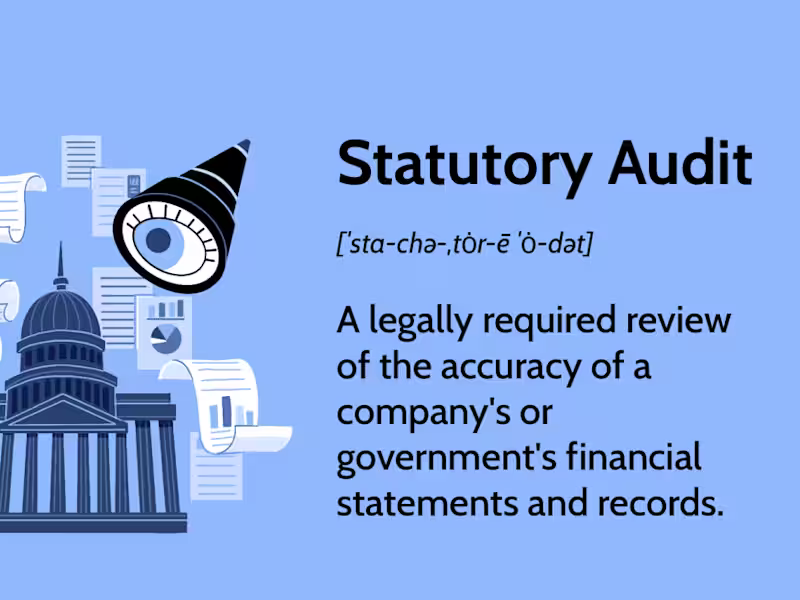Cover image for Statutory Audit : Ensuring Compliance and Acc