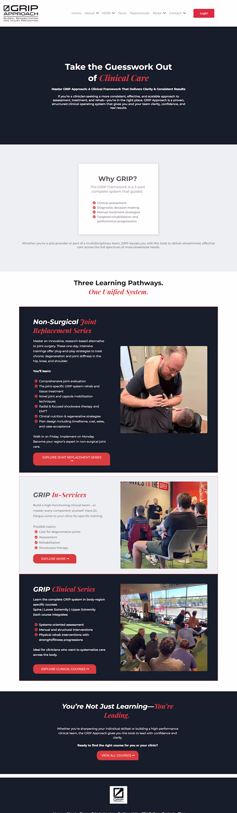 Cover image for Grip Approach Website