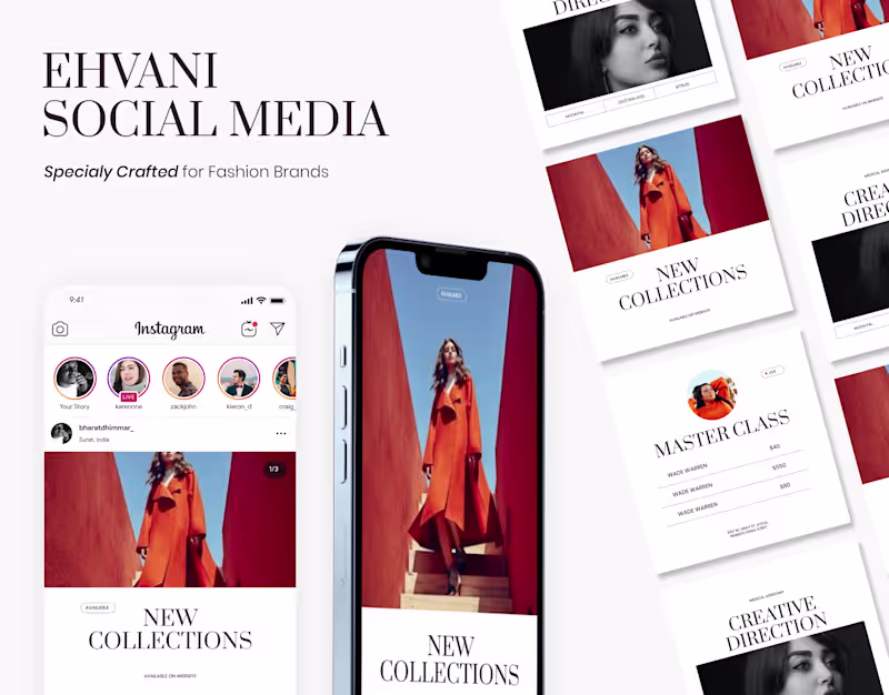 Cover image for Ehvani Social Media Template Design