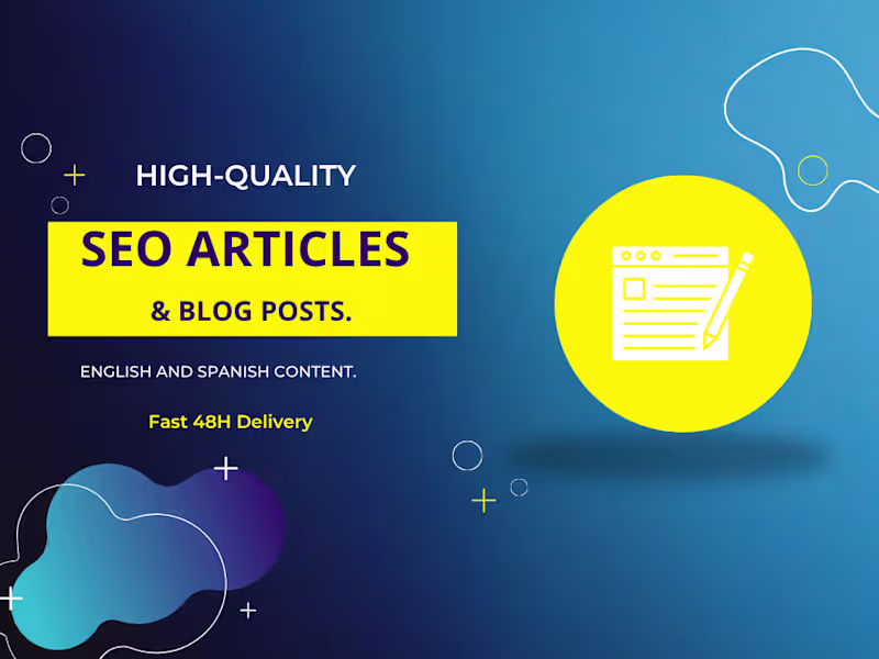 Cover image for SEO Content Writing & English-to-Spanish Translation