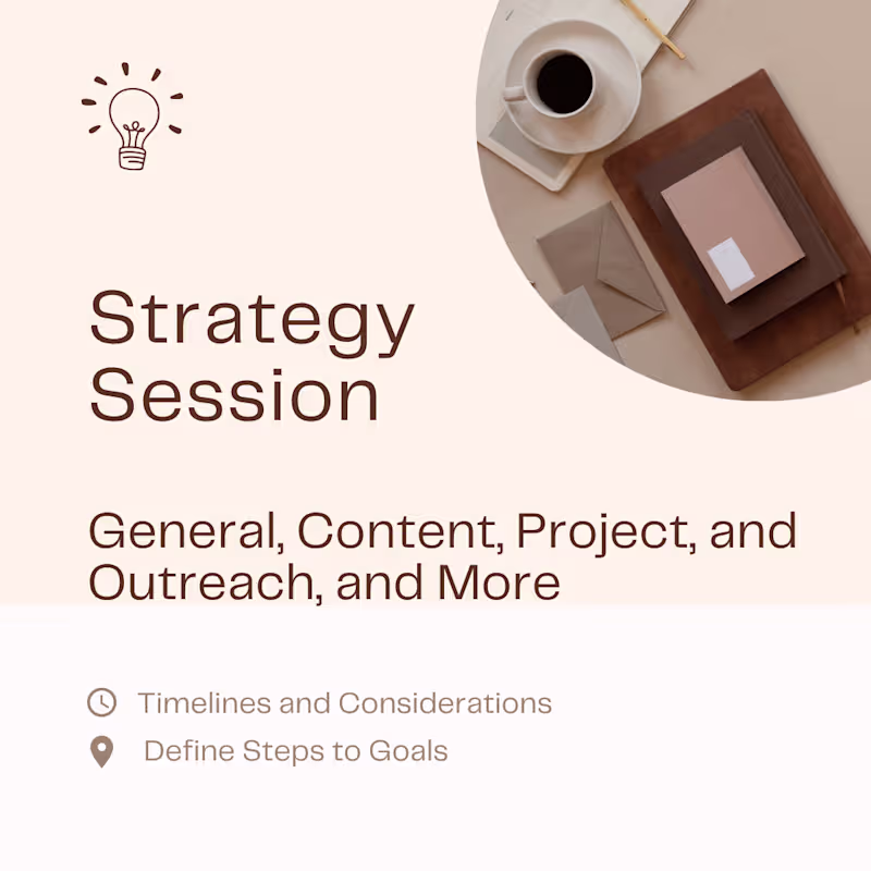 Cover image for Strategy Session