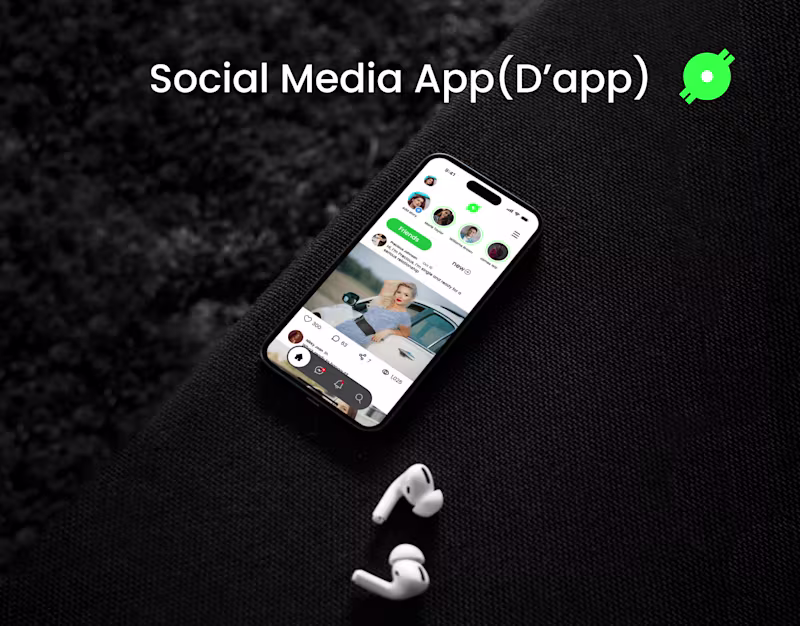 Cover image for Social media app