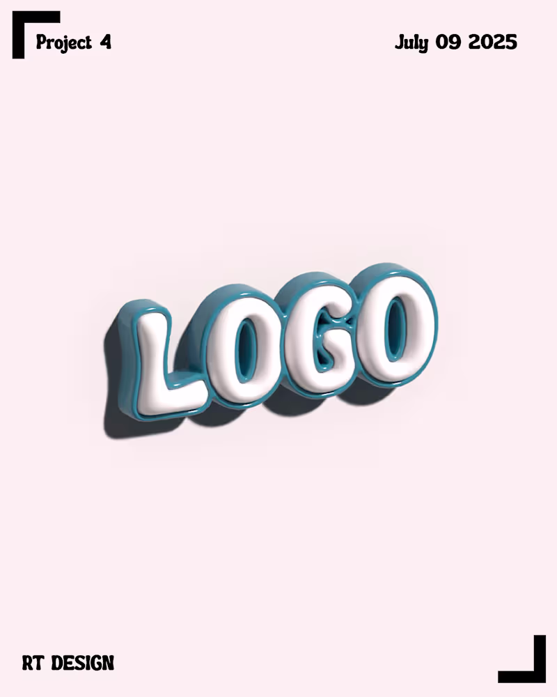 Cover image for 3D Logo Design