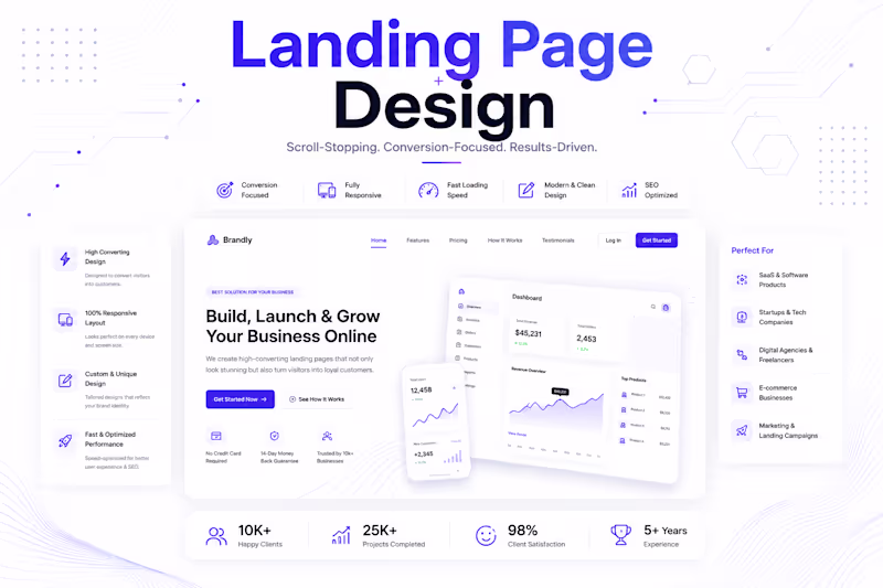 Cover image for Landing Page Design