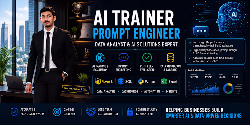Cover image for AI Training, Prompt Engineering & AI Evaluation