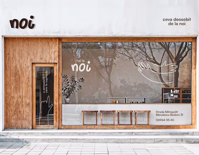 Cover image for noi — coffee&bakery branding