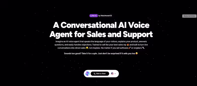 Cover image for Conversational AI Voice Agent Development for WatchtowerOS.com
