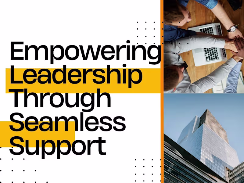 Cover image for Empowering Leadership Through Seamless Support