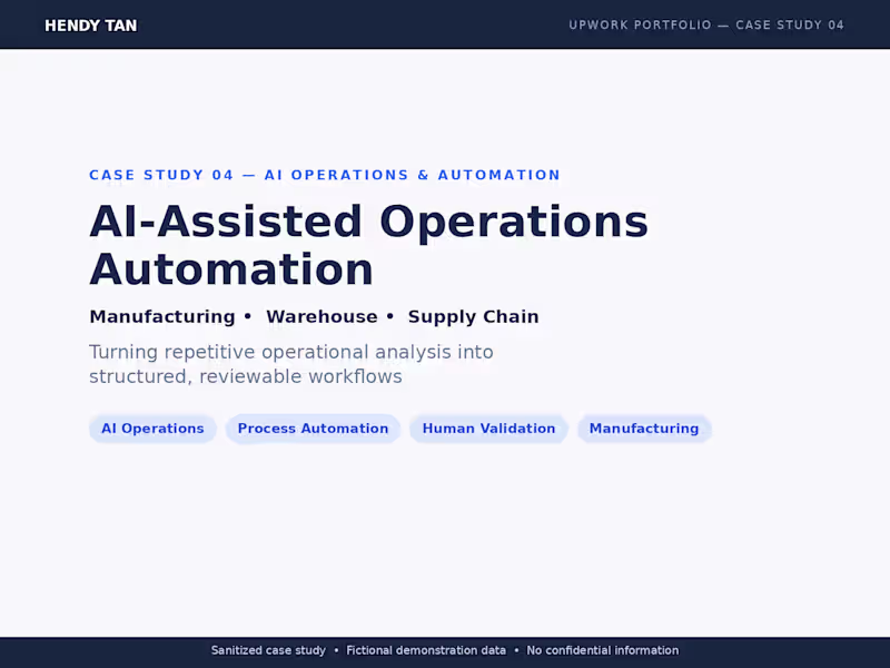 Cover image for AI-Assisted Automation for Operations