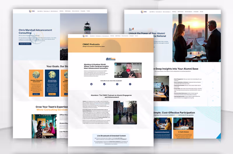 Cover image for Custom Kajabi Website for Professional Consulting Firm
