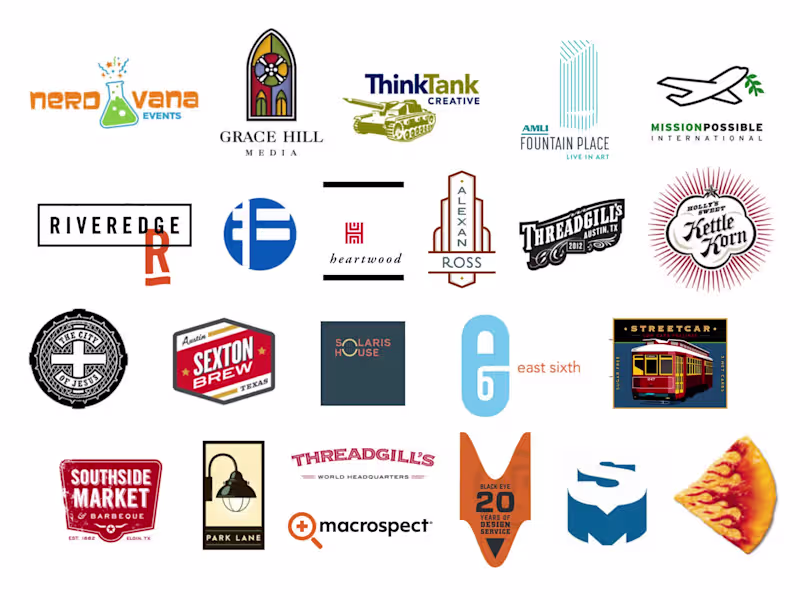 Cover image for Logos I've designed