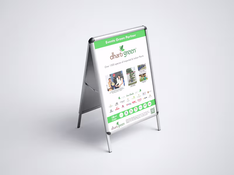 Cover image for Dharti Green needed signage that