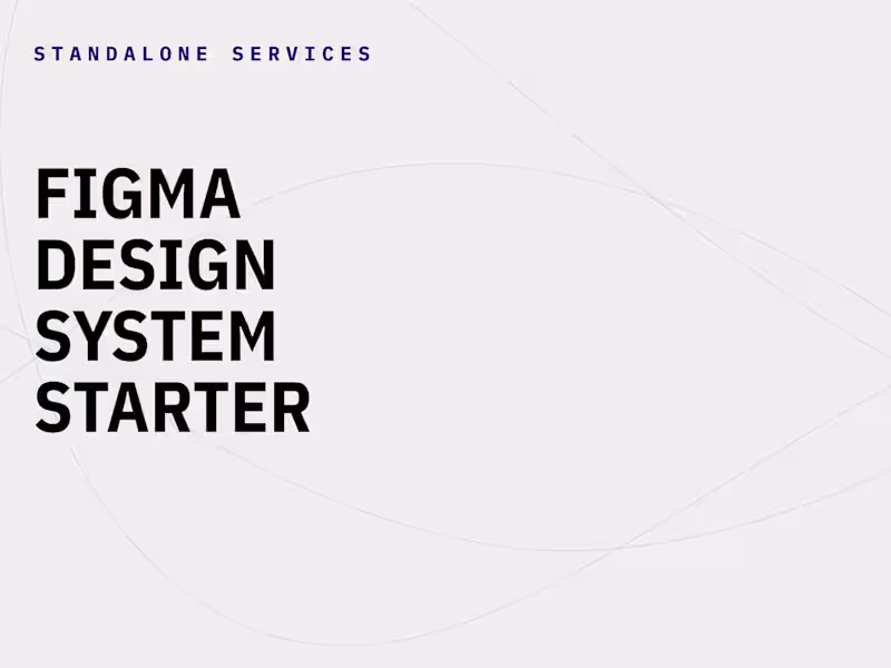 Cover image for Figma Design System Starter