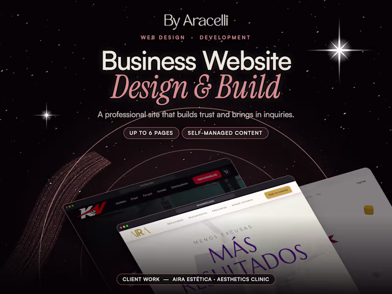 Cover image for Business Website Design & Development