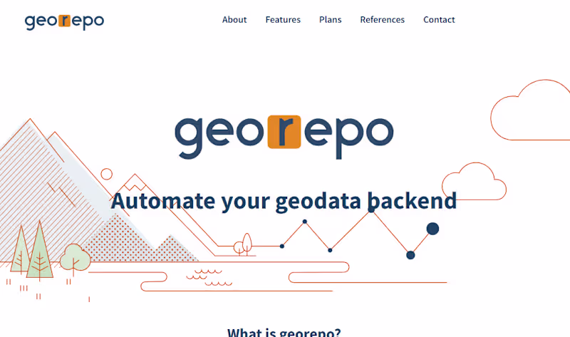 Cover image for A geospatial data management platform