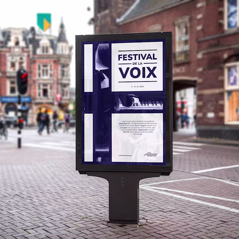 Cover image for For the 31st edition of the prestigious "Festival de la Voix...