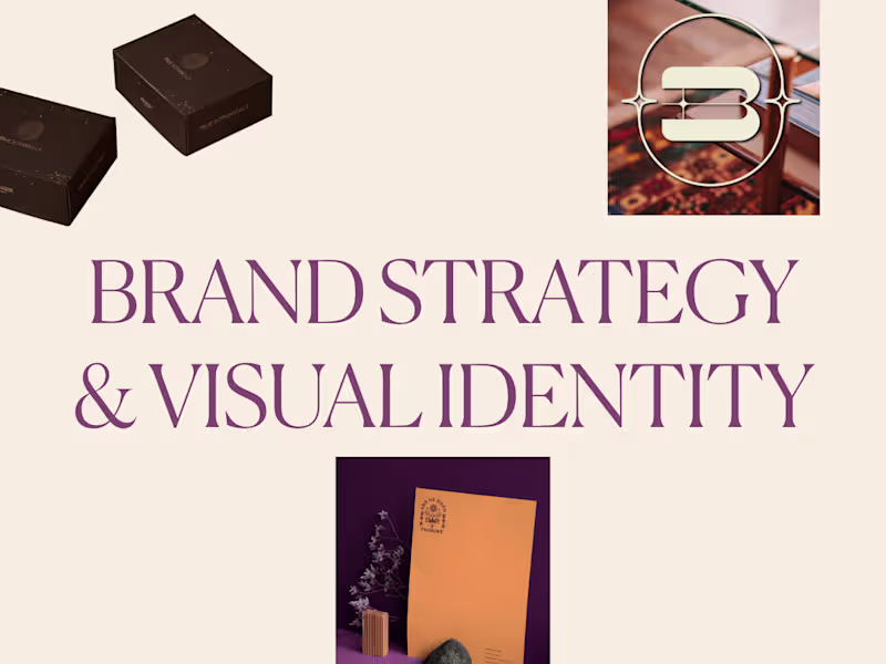 Cover image for Brand Strategy & Visual Identity for Purpose-Driven Founders