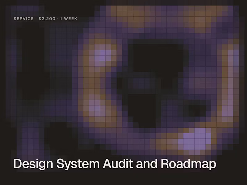 Cover image for Design System Audit and Roadmap