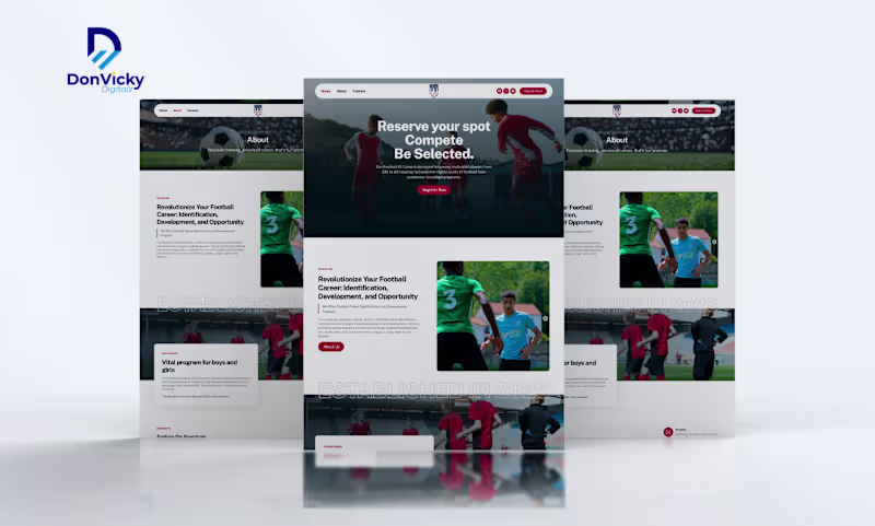 Cover image for Académie Seconde Chance: Football Academy Platform
