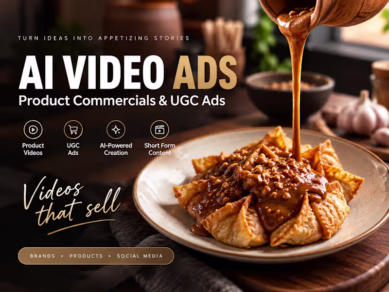 Cover image for AI Video Ads | Product Commercials & UGC Ads