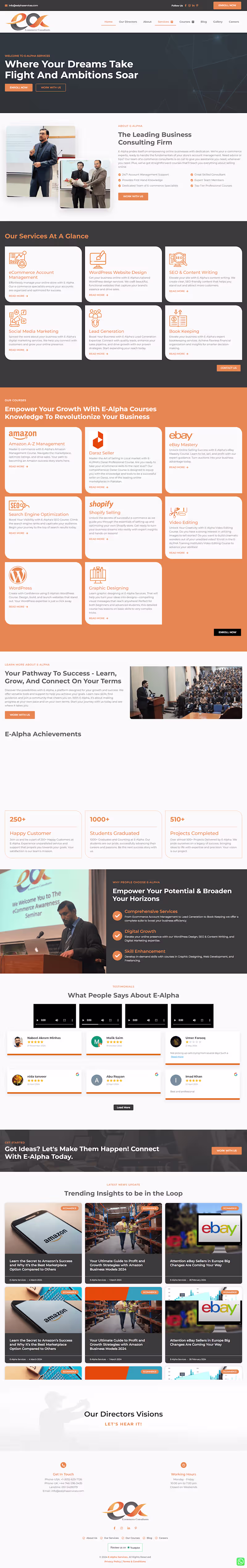 Cover image for E-Alpha Services