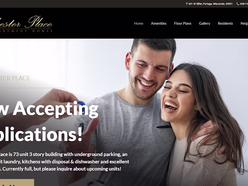 Cover image for MANCHESTER PLACE - Property Website