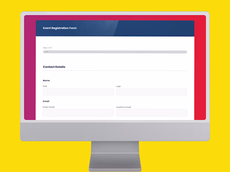 Cover image for Event Registration Form