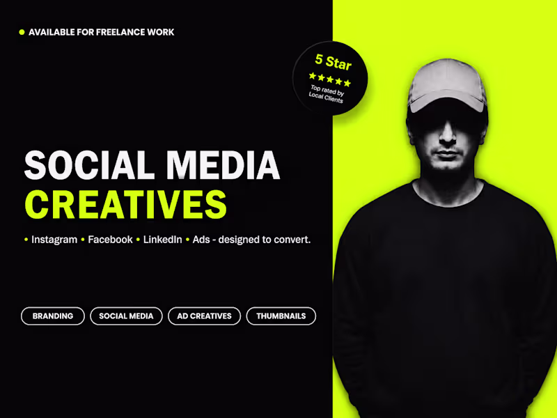 Cover image for Premium Social Media Creatives for Modern Brands