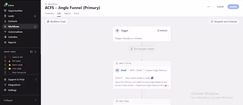Cover image for Close CRM Automated Email Funnel Setup I built a complete au...