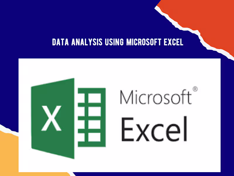 Cover image for Data analysis and visualization in Excel